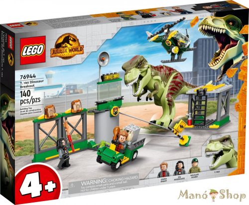 LEGO Jurassic World - T-Rex dinoszaurusz szökés 76944