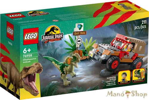 LEGO Jurassic World - Dilophosaurus támadás