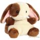 Aurora Palm Pals: Barna-fehér foltos nyuszi – 13 cm