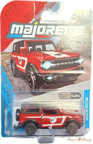 Majorette: Showroom: Ford Bronco piros kisautó
