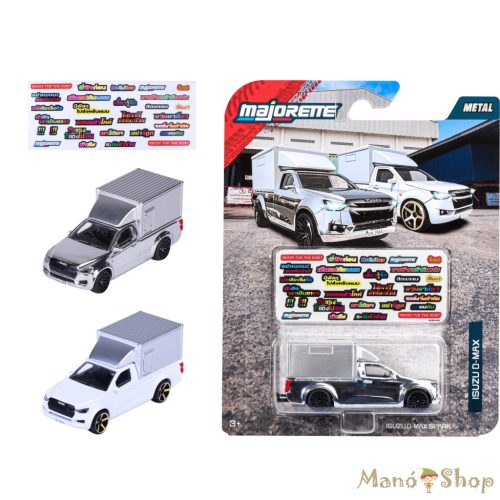 Majorette : Isuzu D-Max Spark zárt teherautó matrica ívvel