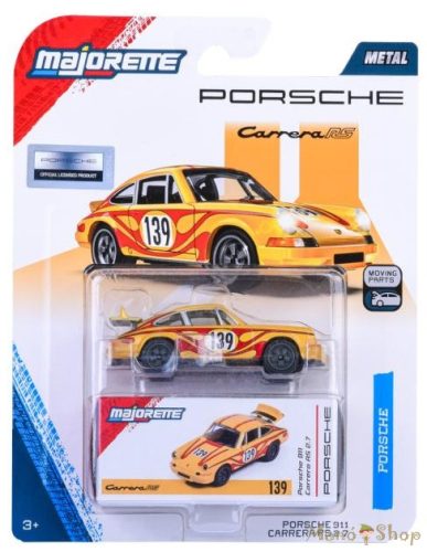 Majorette - Porsche Deluxe Cars - Porsche 911 Carrera RS 2.7