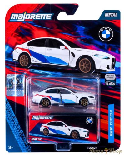 Majorette BMW M3 – BMW Edition (Bronze Wheels)