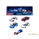 Majorette : Alpine 5 darabos fém kisautó ajándékszett (Alpine 5 Pieces Giftpack)