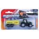 Majorette: City Trailer: Deutz-Fahr traktor Fliegl tartálykocsi utánfutóval