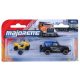 Majorette: City Trailer: Jeep Wrangler utánfutóval és quaddal