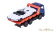Majorette: City Trailer: MAN TGS autómentő teherautó Jaguar E-Type kisautóval