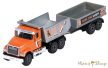 Majorette: City Trailer: Mack Granite billencs teherautó utánfutóval