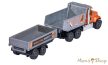 Majorette: City Trailer: Mack Granite billencs teherautó utánfutóval