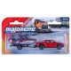 Majorette: City Trailer: Toyota Tacoma TRD Pro utánfutóval és motorcsónakkal