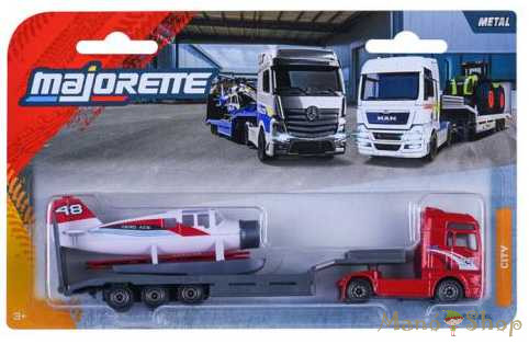 Majorette: City Transporter - MAN TGX XXL Repülőgépszállító