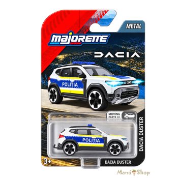   Majorette : Dacia Duster kisautó nyitható csomagtartóval - Politia Rendőrségi