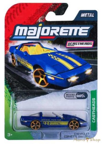 Majorette - CastHeads Premium Cars - Chevrolet Corvette 1990 ZR-1