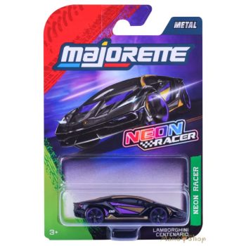   Majorette - Neon Racer Lamborghini Centenario fekete/lila kisautó