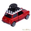 Majorette Mini Deluxe Cars: Mini Cooper 1.3i kisautó: Piros