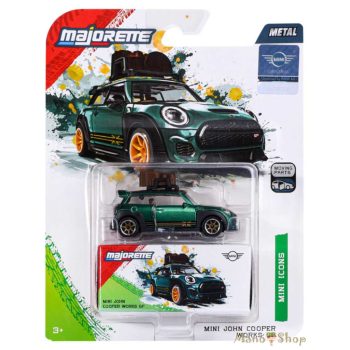   Majorette Mini Deluxe Cars: MINI John Cooper Works GP kisautó: Zöld