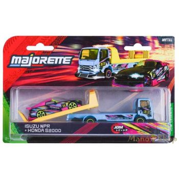   Majorette: JDM Legends Tuning Transporter – Isuzu NPR + Honda S2000
