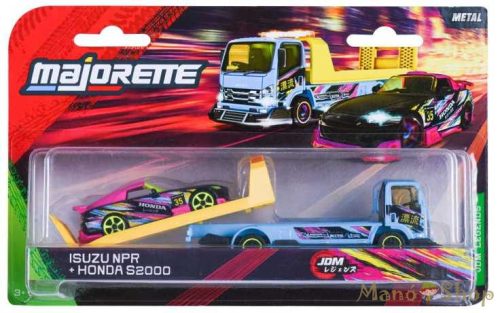 Majorette: JDM Legends Tuning Transporter – Isuzu NPR + Honda S2000