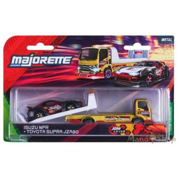   Majorette: JDM Legends Tuning Transporter – Isuzu NPR + Toyota Supra JZA80