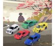 Majorette : JDM Legends Anime fém kisautó ajándékszett 5 db-os