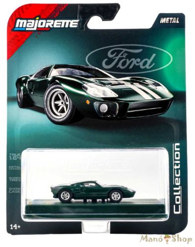 Majorette Collection Series: Ford GT40 kisautó: Sötétzöld