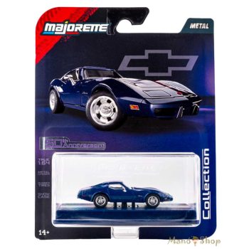   Majorette Collection Series: Chevrolet Corvette C3 kisautó: Sötétkék