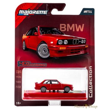 Majorette Collection Series: BMW M3 E30 kisautó: Piros