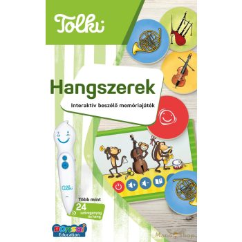 TOLKI Interaktív beszélő memória játék - Hangszerek