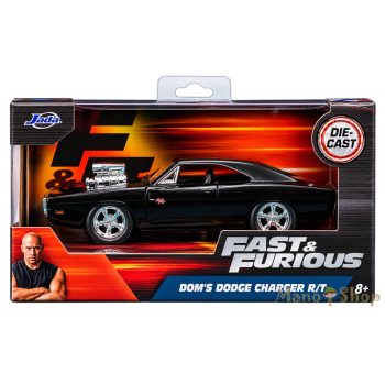   Jada Toys : Fast & Furious Dom's Dodge Charger R/T fém kisautó 1:32