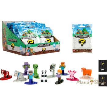   Jada Toys : Nano MetalFigs Minecraft meglepetés fém figura (Mystery Pack)