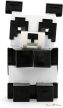 Jada Toys : MetalFigs Minecraft 4 db-os fém figura szett (Steve in Iron Armor, Enderman, Panda, Creamy Llama)