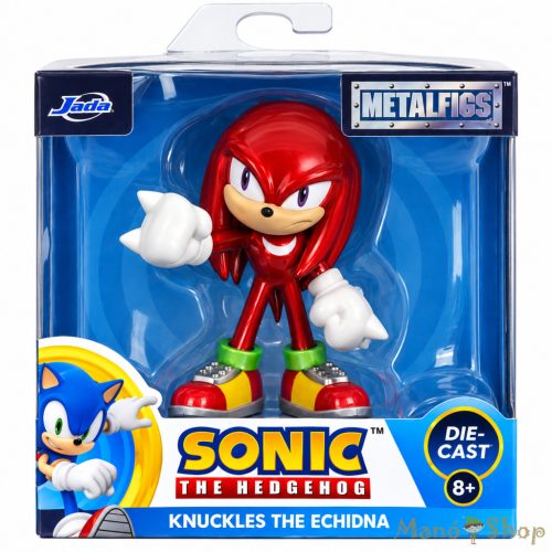 Jada Toys : MetalFigs Sonic the Hedgehog Knuckles fém figura 6,5 cm
