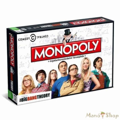 Agymenők Monopoly - Magyar nyelvű Társasjáték