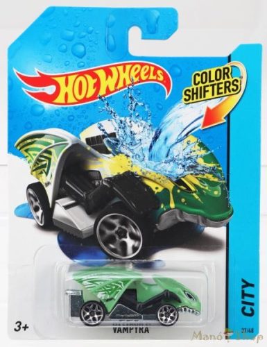 Hot Wheels színváltós kisautó - Vampyra (BHR44)