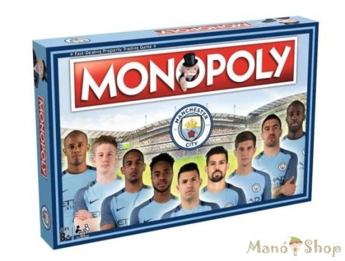 Manchester City Monopoly - angol nyelvű