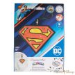 Craft Buddy - Gyémántszemes kirakó táskadísz - Superman - Crystal Art