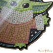 Craft Buddy - Gyémántszemes kirakó táskadísz - Grogu "Star Wars" - Crystal Art
