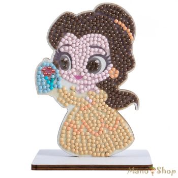   Craft Buddy - Gyémántszemes kirakó - Belle "Disney" - Crystal Art "Series 1"