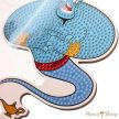 Craft Buddy - Gyémántszemes kirakó - Genie "Disney" - Crystal Art "Series 4"