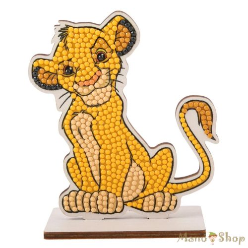 Craft Buddy - Gyémántszemes kirakó - Simba "Disney" - Crystal Art "Series 4"
