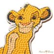 Craft Buddy - Gyémántszemes kirakó - Simba "Disney" - Crystal Art "Series 4"