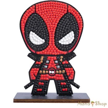   Craft Buddy - Gyémántszemes kirakó - Deadpool "Marvel" - Crystal Art "Series 1"