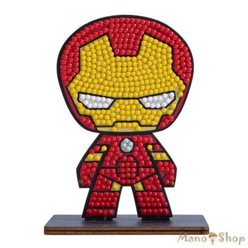 Craft Buddy - Gyémántszemes kirakó - Vasember "Marvel" - Crystal Art "Series 1"