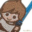 Craft Buddy - Gyémántszemes kirakó - Luke Skywalker "Star Wars" - Crystal Art "Series 1"