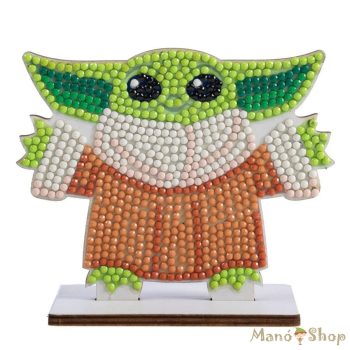   Craft Buddy - Gyémántszemes kirakó - Grogu "Star Wars" - Crystal Art "Series 1"