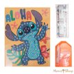 Craft Buddy - Gyémántszemes kirakó junior - Stitch - Crystal Art