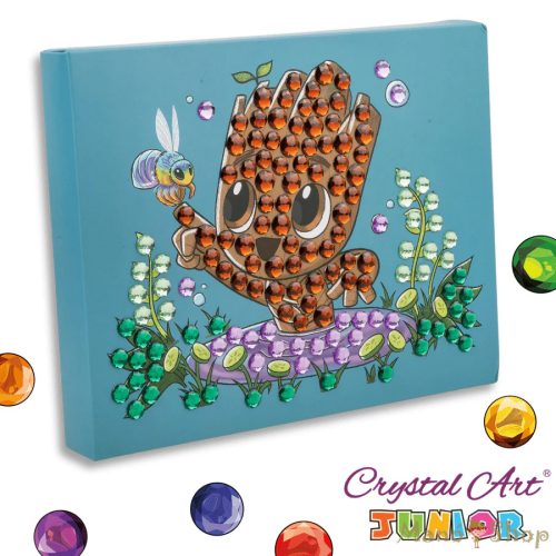 Craft Buddy - Gyémántszemes kirakó junior - Groot - Crystal Art