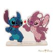 Craft Buddy - Gyémántszemes kirakó mega kreatív szett - Stitch "Disney" - Crystal Art