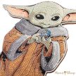 Craft Buddy - Gyémántszemes kirakó XL - Grogu "Star Wars" - Crystal Art