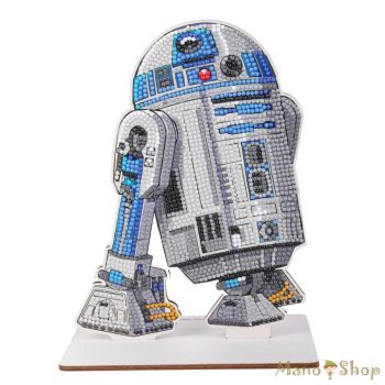   Craft Buddy - Gyémántszemes kirakó XL - R2-D2 "Star Wars" - Crystal Art